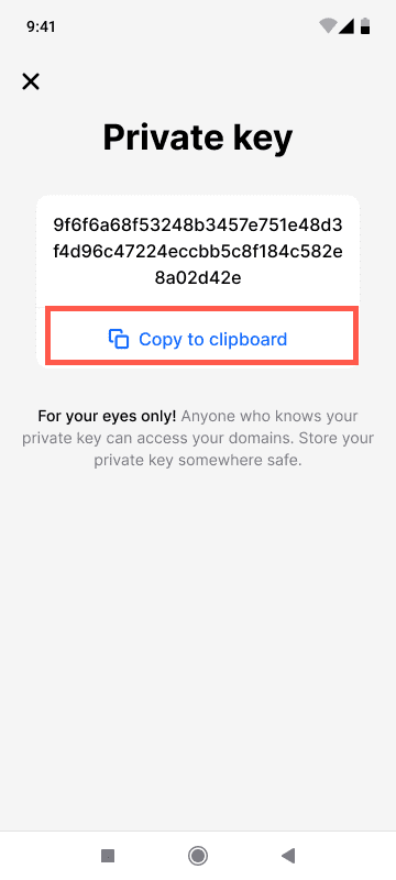 View Domains in Vault