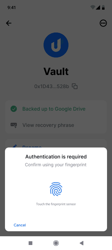 View Domains in Vault